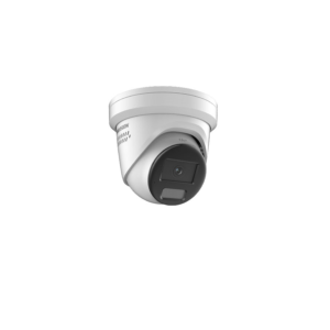 4 MP ColorVu Strobe Light and Audible Warning Fixed Turret Network Camera